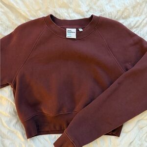 TNA Cozy Cropped Crewneck hoodie